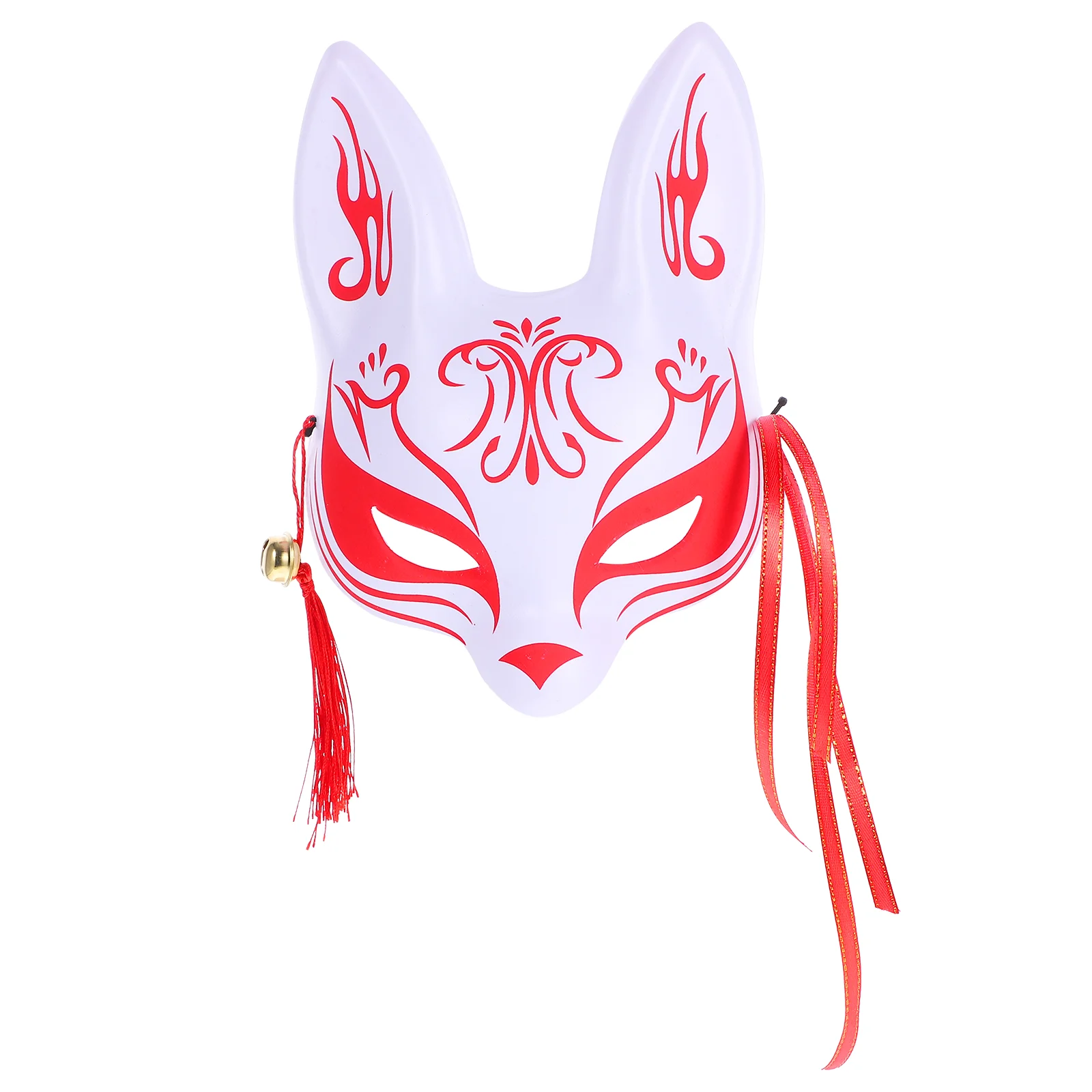 Fox Mask Masquerade Mask Japanese Style Animal Mask Half Face Mask Fox Mask Prop cosplay fox mask japanese style foxes mask