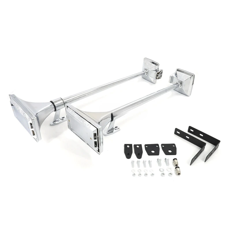 

Double tube square breath 12V24V universal super loud waterproof truck truck whistle horn