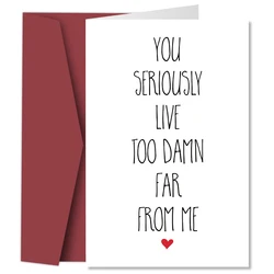1PC Fun And Creative Greeting Cards For Family And Friends,
