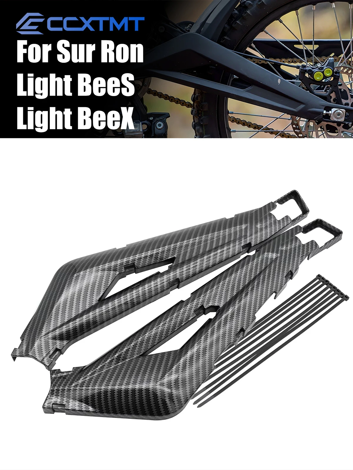 AliExpress NONE Electric Bicycle Motorcycle Rear Swingarm Protector Guard For Sur-Ron Sur Ron Surron Light Bee S/X Electric Motocross Parts