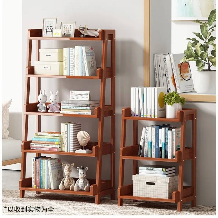 Simple shelf rental floor storage shelf porch storage multi-layer bookshelf display shelf