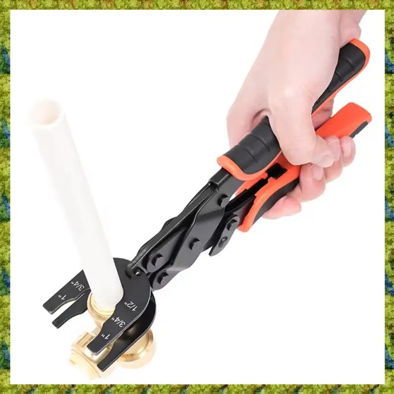 UISN Push-Fit Disconnect Tong Tool For Easily Removing Push-To-Connect Fittings(1/2In, 3/4In, 1In), Multi-Sized Removal Tool