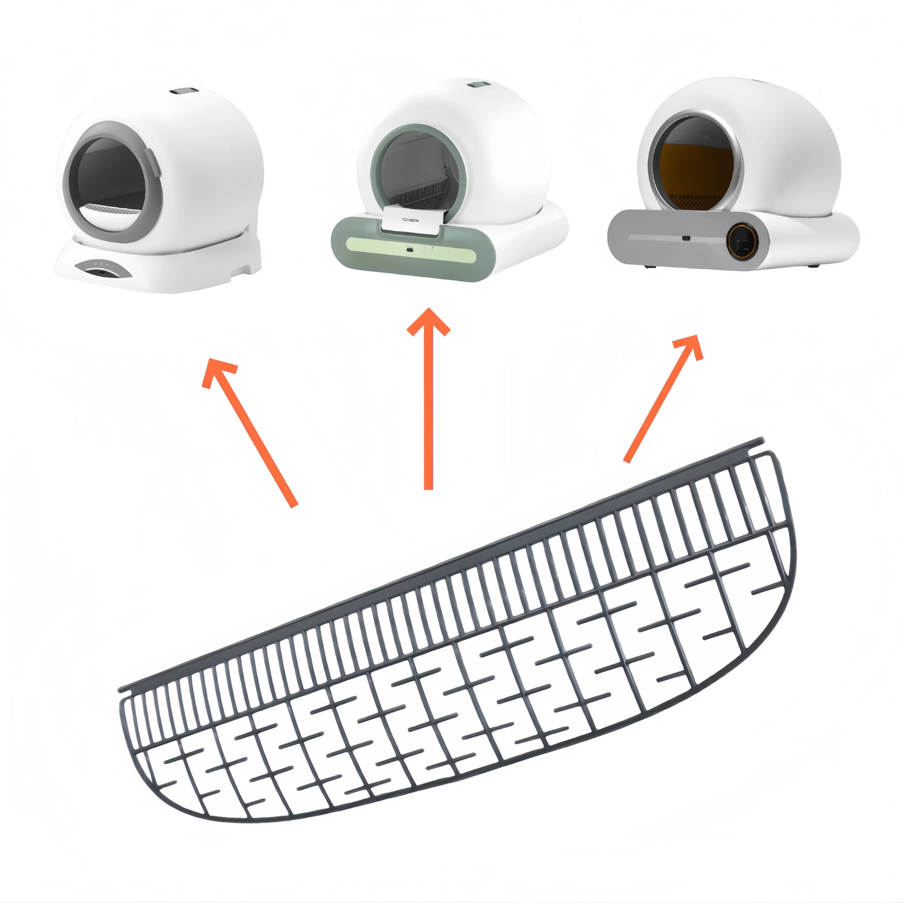 Cat Litter Box Automatic Toilet Removable Filter Mesh Effective Sand for TONEPIE Accessories