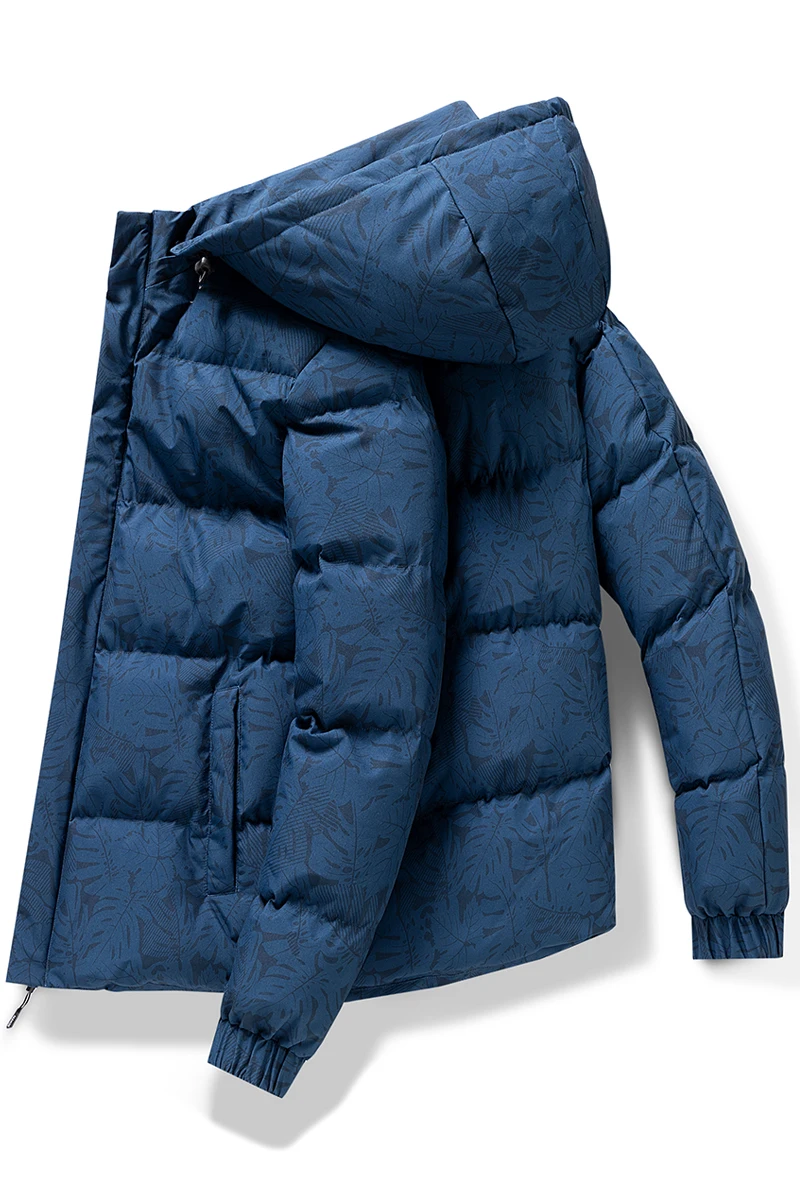 شحن مجاني الشتاء الرجال سترة الخريف الدافئة موضة سميكة مبطن السترات مقنعين معاطف عادية الذكور يندبروف الصلبة أبلى