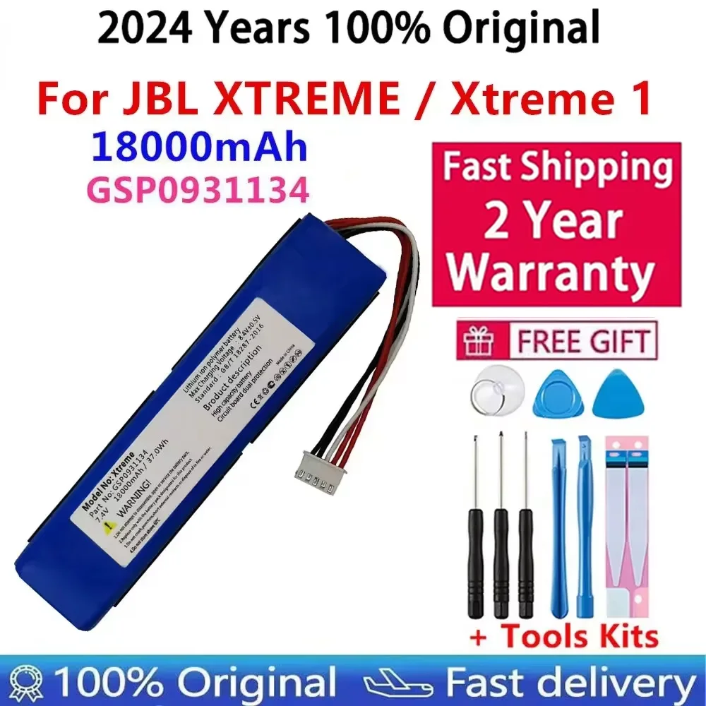 

100% Original New For JBL Xtreme 1 Extreme GSP0931134 Battery Tracking Number With Tools To Brazil Russia Fast