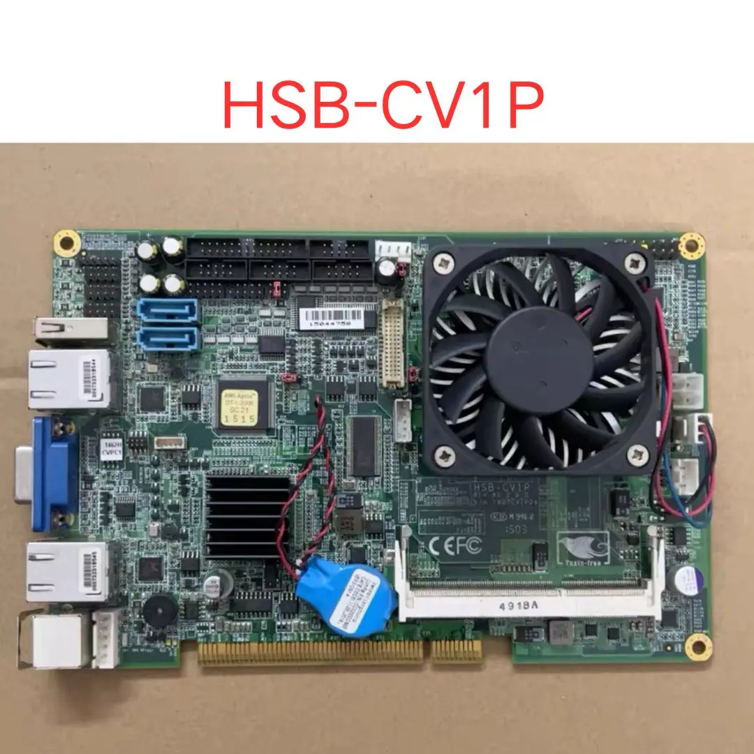 used HSB-CV1P REV: A1.2 Half length Industrial Motherboard Industrial Control Equipment Motherboard test OK Fast shipping