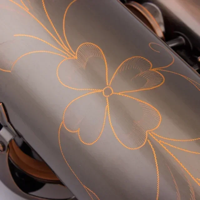 2025 أداء الباريتون الساكسفون الاحترافي الصف الأصفر النحاس الجسم الحفل وجودة الاستوديو