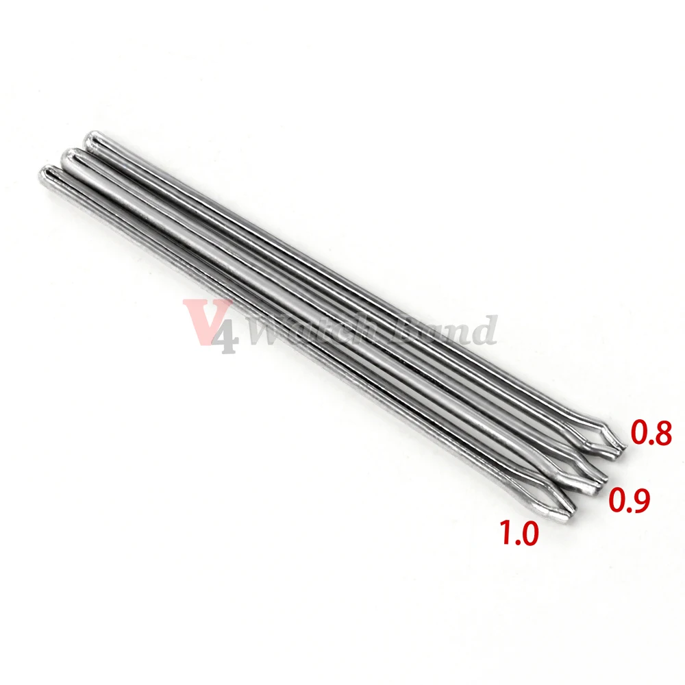 360pcs Watch Band Split Pins 0.8/0.9/1.0mm with Box 6-23mm Stainless Steel Strap Link Pins Cotter Bar Assort Watch Repair Tool