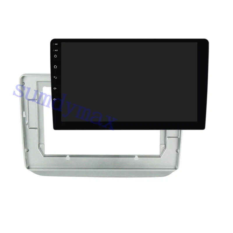 10.1 inch 2 din Radio frame for Skoda Fabia 2 2007 - 2014 DVD Player Installation Panel Surround Dash Trim Kit Audio frame