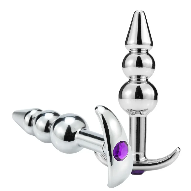 Boat Anchor Metal Anal Plug couple P Spot Stimulator Prostate Massager Butt Plug Wearable Sex Toys for Men and Women Anal Dildo image 5