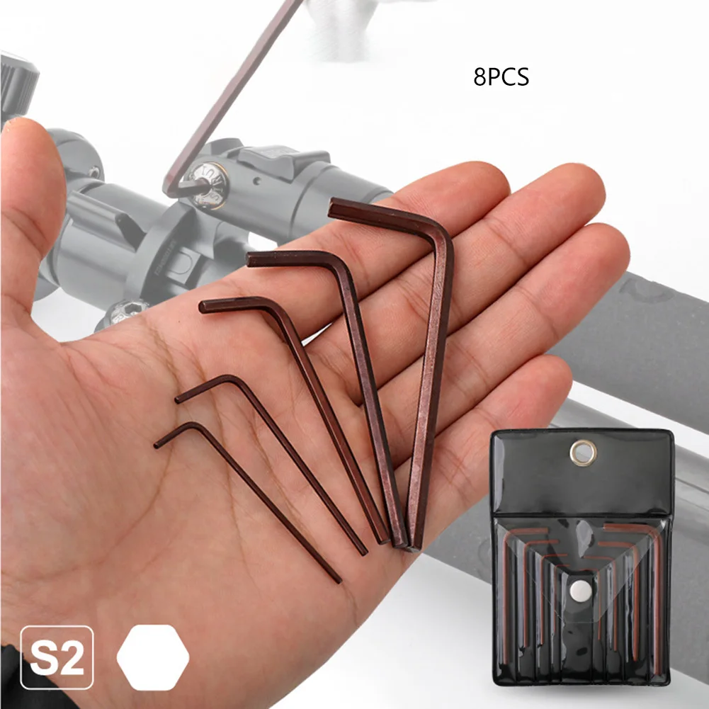 

Компактный стальной шестигранный гаечный ключ, мини-шестигранные ключи, 8 шт., 0 7 мм, 4 мм, высокая твердость и крутящий момент для различных рабочих потребностей