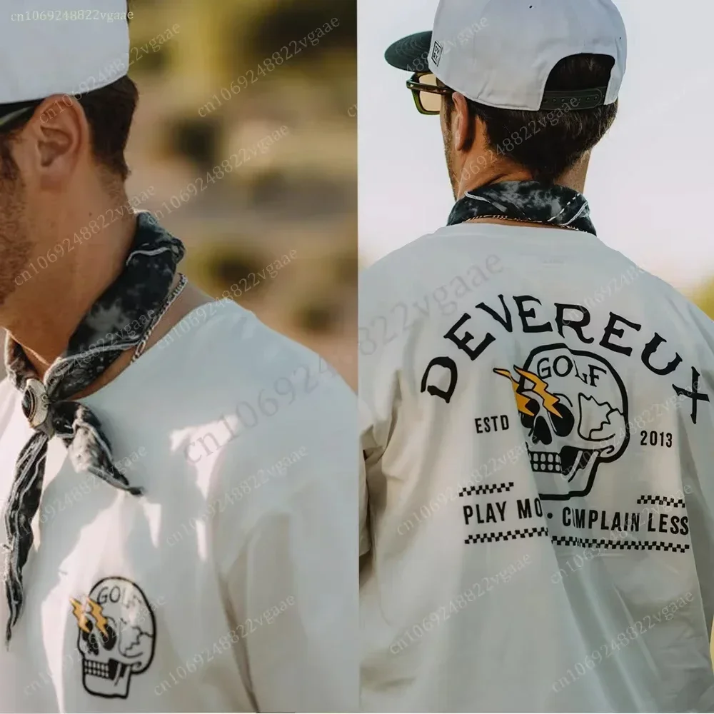 

2025 Summer Selling 2025 New Hot Fashion Sports Golf American Printing Leisure Vacation Pure Cotton High Quality Unisex Harajuku