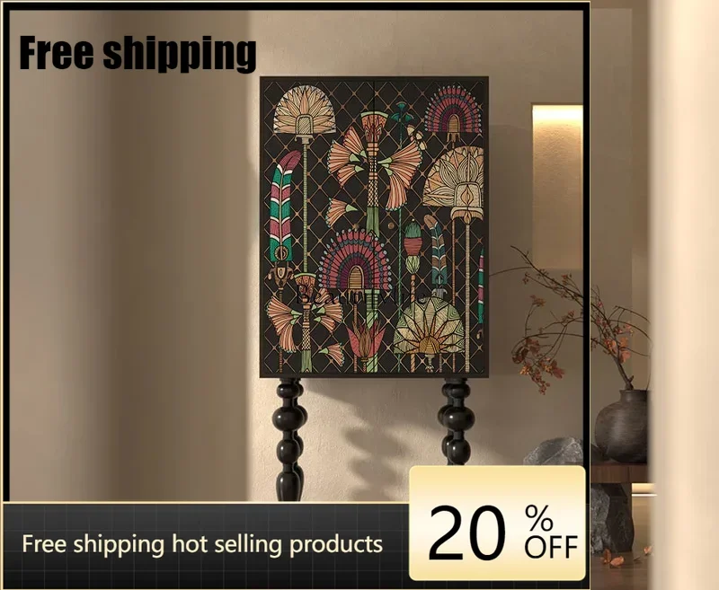 X4 parts and accessoriesAmerican retro art tall cabinet solid wood storage decorative storage chest