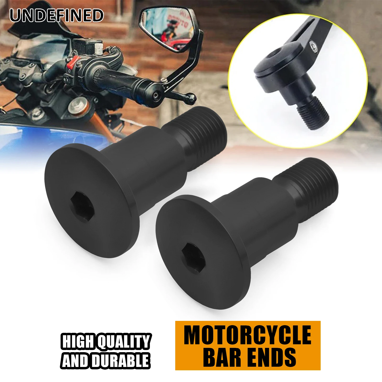 Motorcycle Bar End Mirror Adapter Accessory For Yamaha MT125 MT07 MT09 Bar End Side Mirror MT10 MT01 XSR700 XSR900 FZ6 FZ07 FZ09