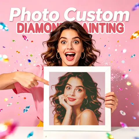 EverShine Photo Custom Diamond Painting Photo Customization Of Your Own Picture Kits Full Square Round DIY 5D Rhinestones Pictur