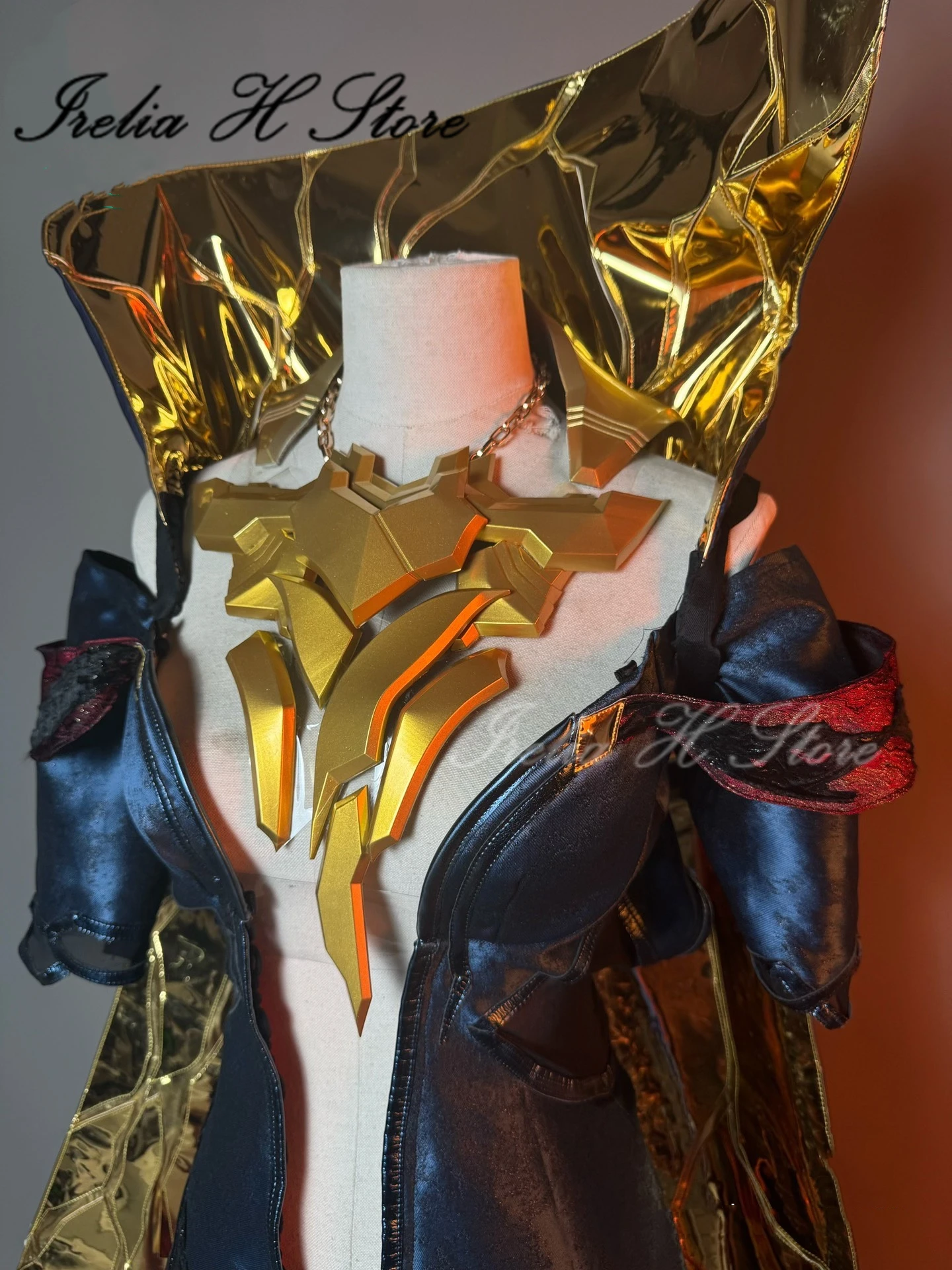 

Irelia H LOL the Deceiver LeBlanc Cosplay Costume Women Game Halloween Party Full set Custom made size