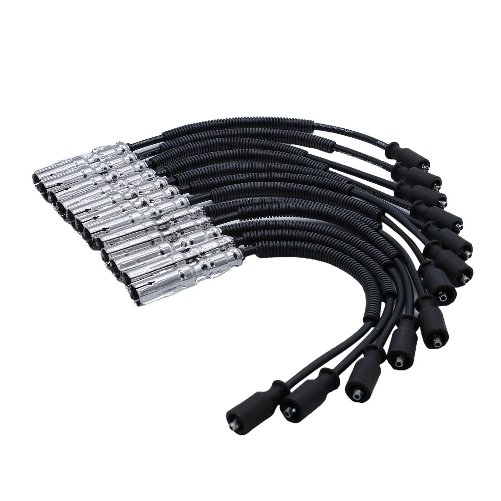 1121500118 Spark Plug Ignition Wire Set Replacement Fit for C240 C280 C32 AMG CLK320 E320 ML320