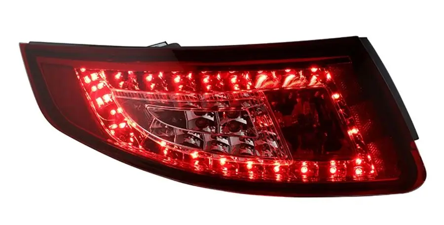 สําหรับ Porsche 997 ไฟท้าย LED ไฟท้าย LED 2005-08 ปีสีแดงสีขาว SN