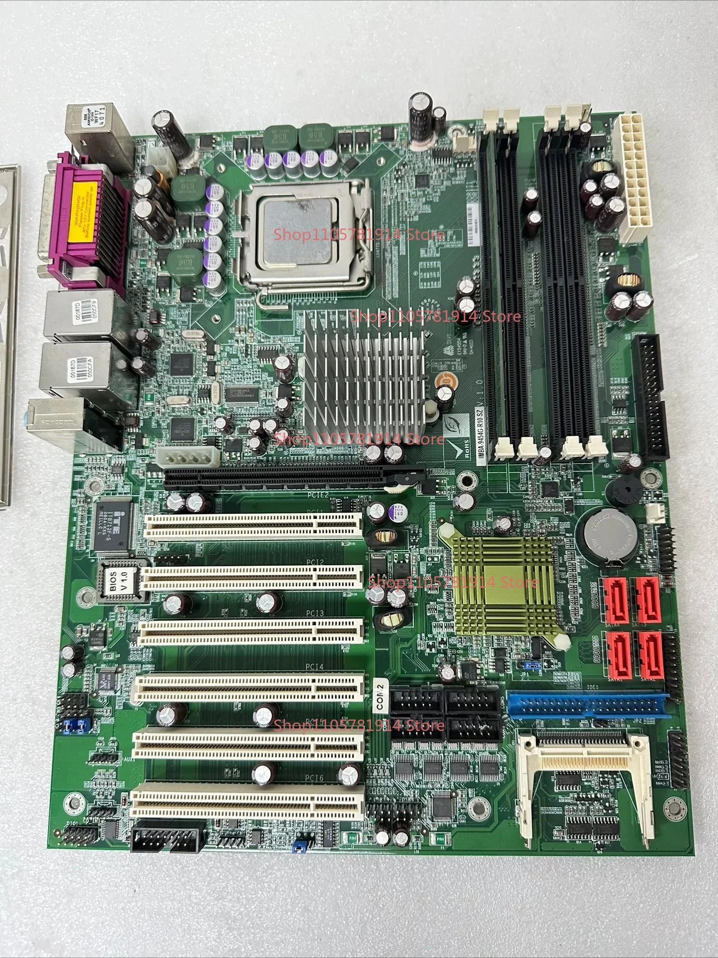ForIEI Weiqiang + IMBA-9454G-R10-SZ Industrial Computer Main Board. Bright Machine CPU, Original Baffle