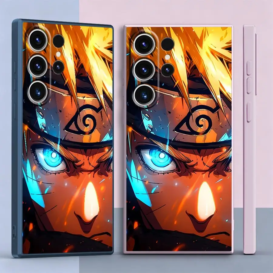 Phone Cover Case for Samsung Galaxy S26 S22 S24 Ultra Note 20 10 Ultra S20 FE S21 Plus S25 Edge S23 Japan Cool N-arutoS