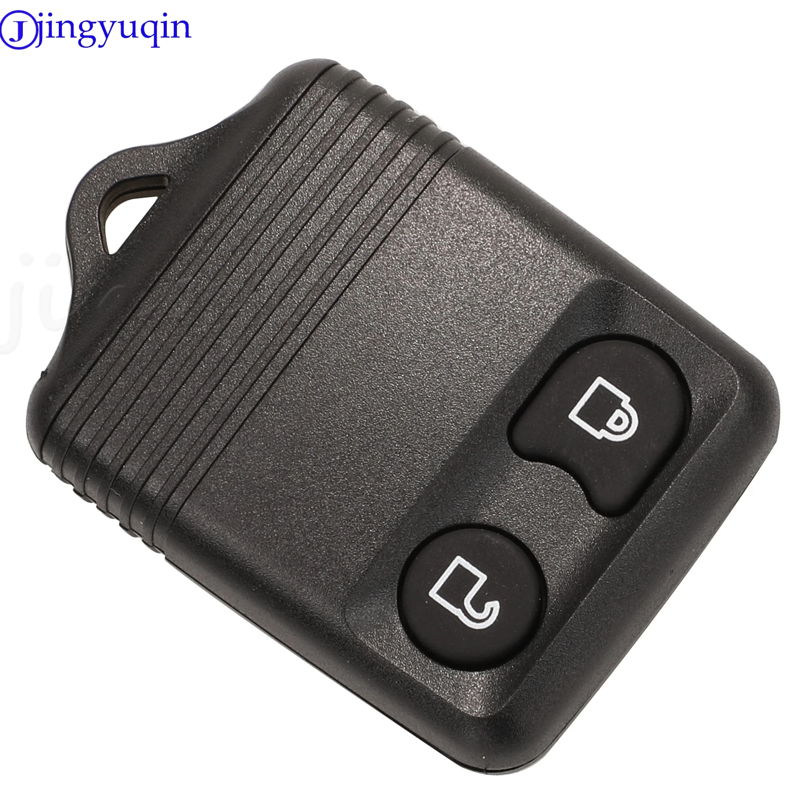 Jingyuqin chave remota automotiva com 2, 3, 4 botões, para ford focus, escape, mustang, exploração, lincoln city, esportes