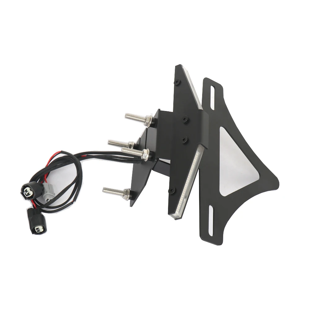 

NEW Motorcycle License Plate Bracket Holder Rear Short Tail Bracket Kit For Kawasaki Z900 Z 900 2017 2018 2019 2020-2024