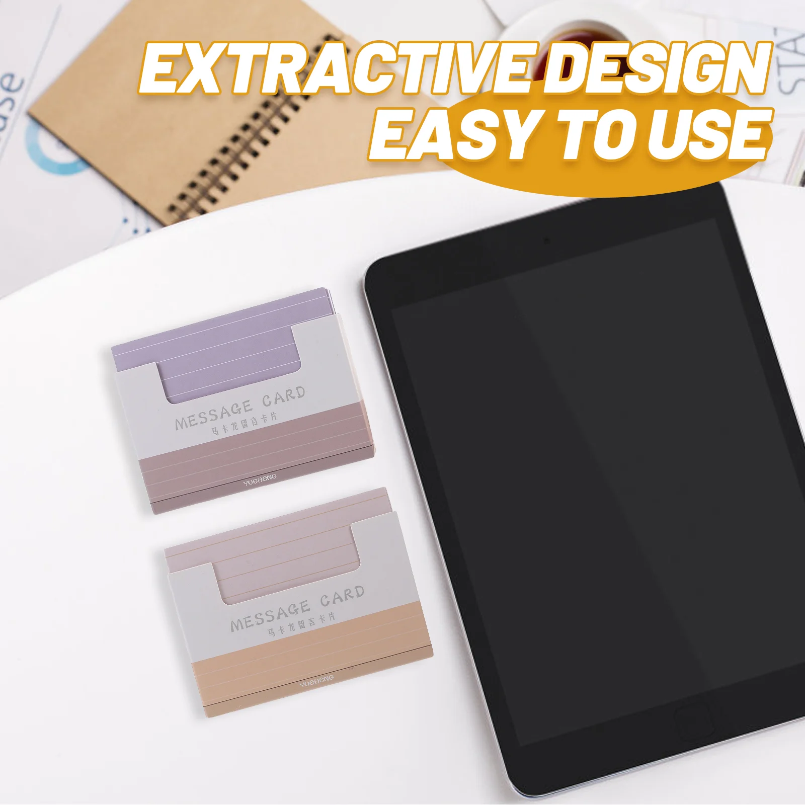 300 Pcs Note Card Removable Message Paper Multi-function Graffiti Cards Small Blank Dividers Flash Lined Daily Use Sticky