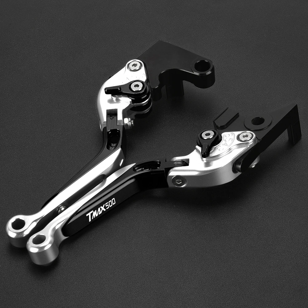 Motorcycle Extendable Adjustable Foldable Handle Levers Brake Clutch Lever FOR YAMAHA TMAX500 530 01-07 2001 2002 2003 2004 2005