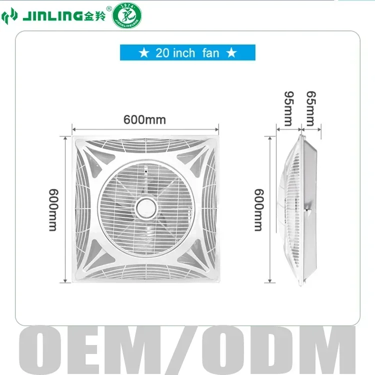 Ceiling mount Fan for Home office commercial premises with light remote control ventilating fan