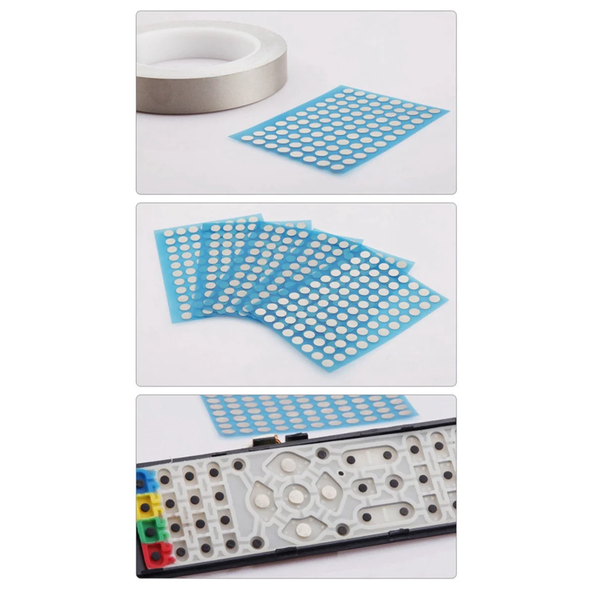 AT77 3,5 мм кнопка дистанционного управления, ремонтная проводящая лента, патч, ручка игровой консоли, кнопка контактного сбоя, аксессуары для ремонта