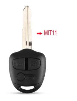 Корпус дистанционного ключа автомобиля Okey для Mitsubishi Lancer EX Evolution Grandis Outlander Triton Pajero ASX MIT11/MIT8 Uncut Blade 2/3 BT