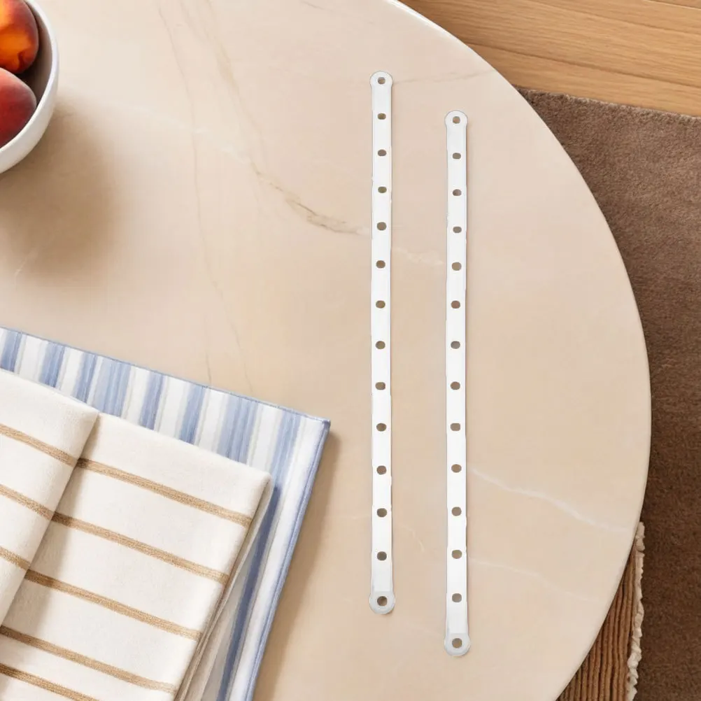 

50Pcs Hanger Connector Strips Plastic Display Hanger Connector Multi Functional Space Saving Closet Organizer Pants Clip Saver