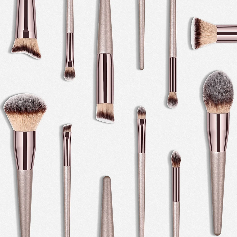 5/15 قطعة مجموعة فرشاة للمكياج قسط الأساس مزج بودرة الوجه المخفي ظلال العيون أحمر الخدود المهنية ماكياج فرش أداة #6