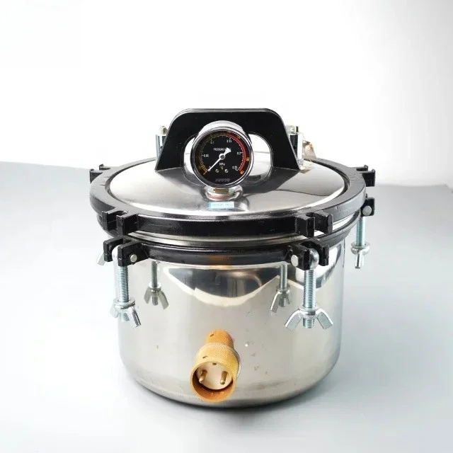 

Лабораторный недорогой медицинский паровой стерилизатор-автоклав из нержавеющей стали 8 л, производство Китай