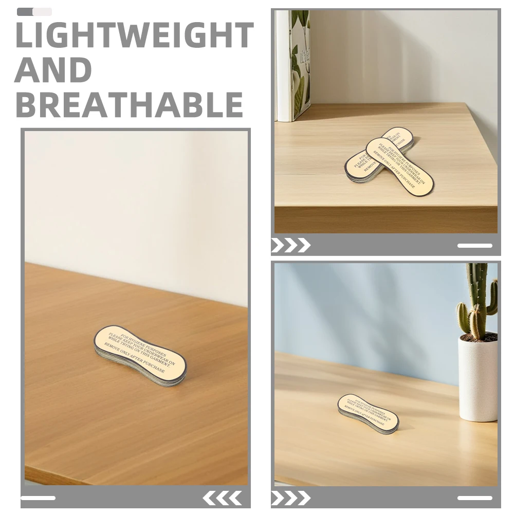 30 Pcs Swimsuit Sanitary Patch Protective Labels for Panties Adhesive Sticker Design Strong Adhesion