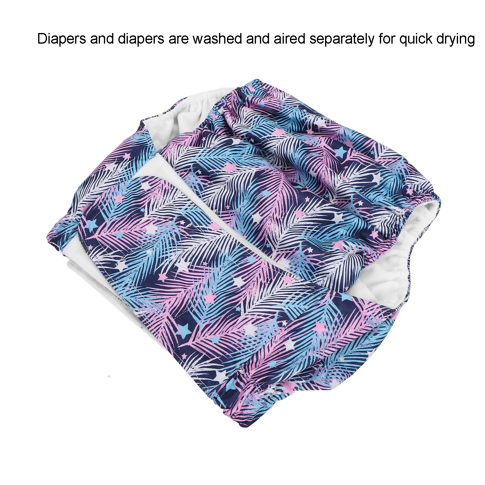 High Elasticity Adult Diapers Soft Waterproof Leakproof Diaper Breathable Nappy Pants Incontinence Elderly Disabled Patients New