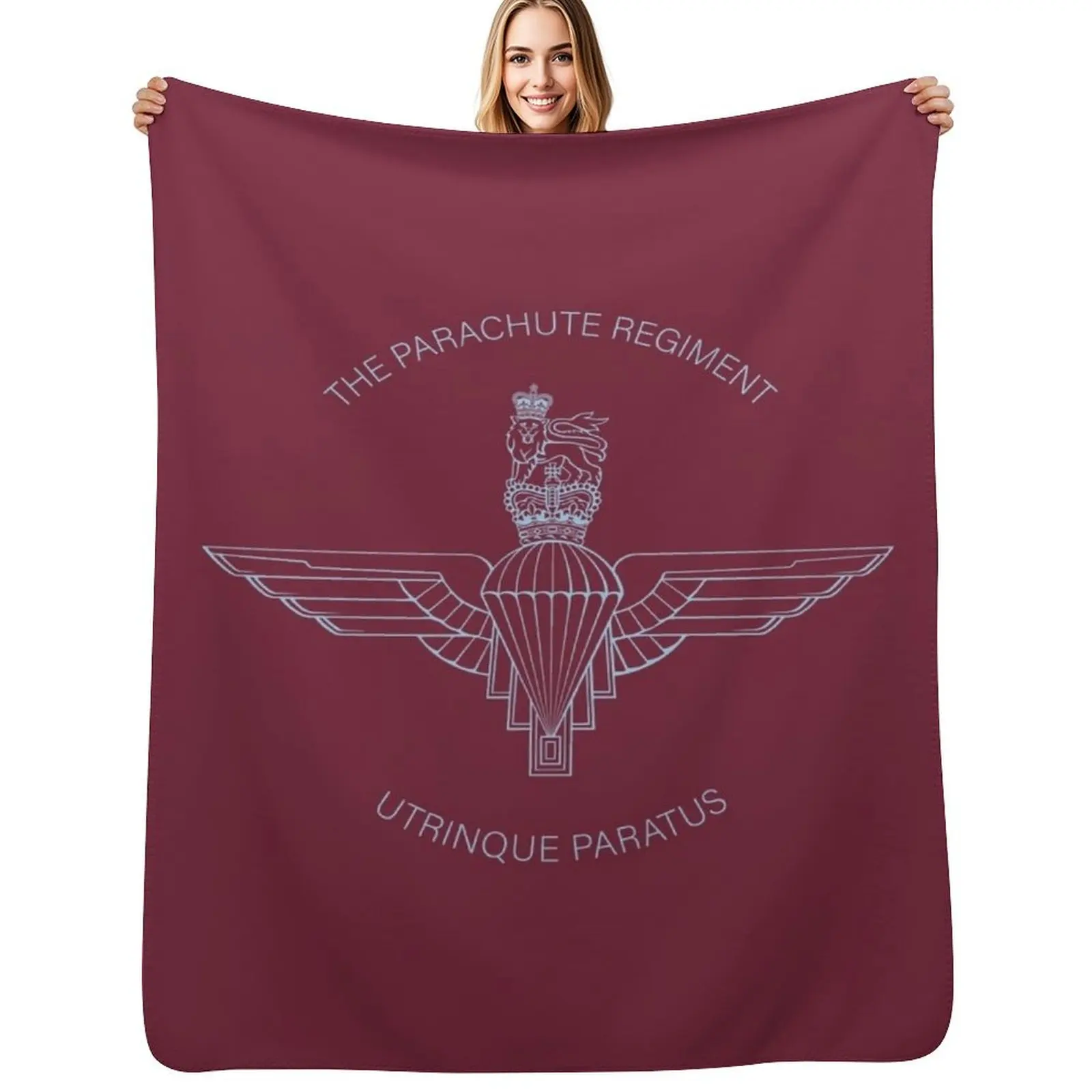 The Parachute Regiment Throw Blanket Cozy Throw Blanket for Bed Sofa Chair