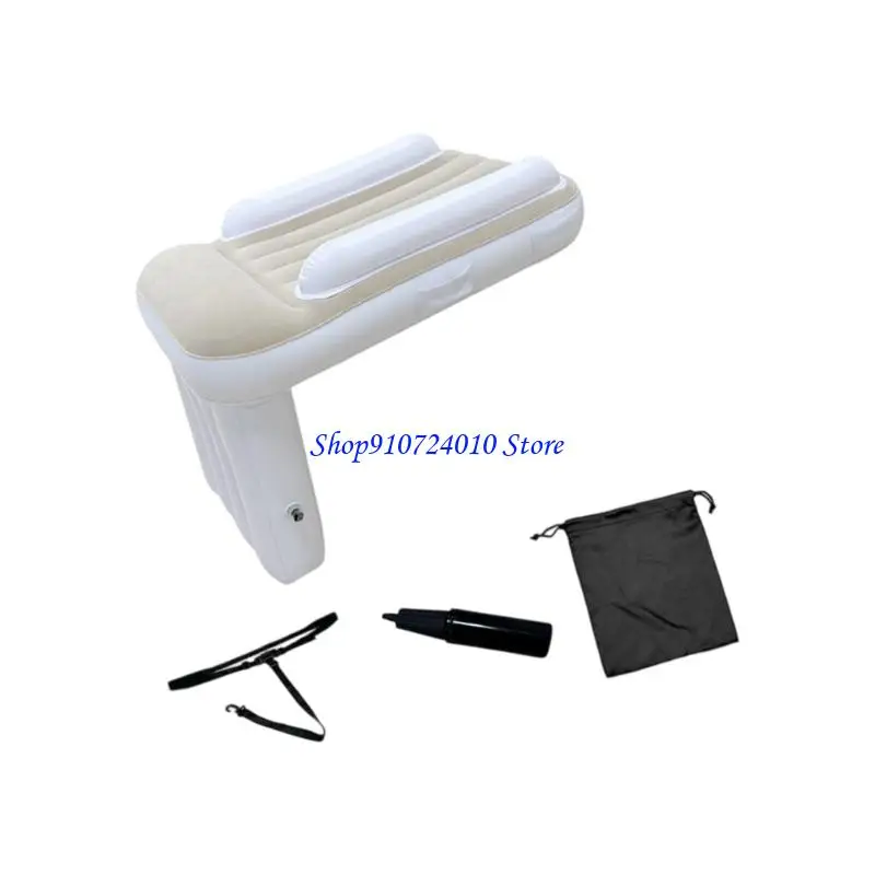 77HD الرضع طائرة فراش سرير سفر لينة يتدفقون لهجة عالية السلامة القضبان تصميم قابل للطي الإعداد السريع مع حقيبة حمل