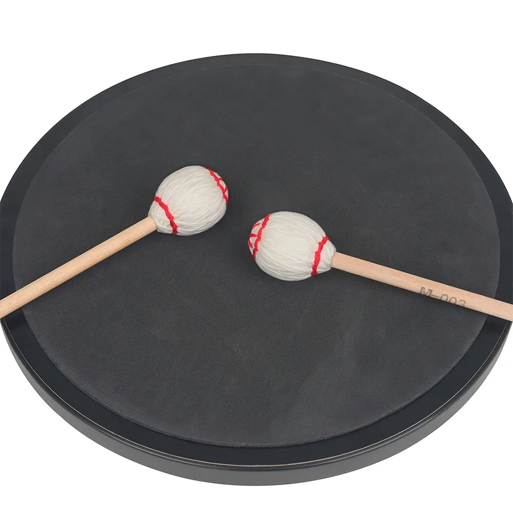 

2 Pcs Accessories Maple Drumsticks Marimba Supplies Mallet Vegan Mallets Percussion