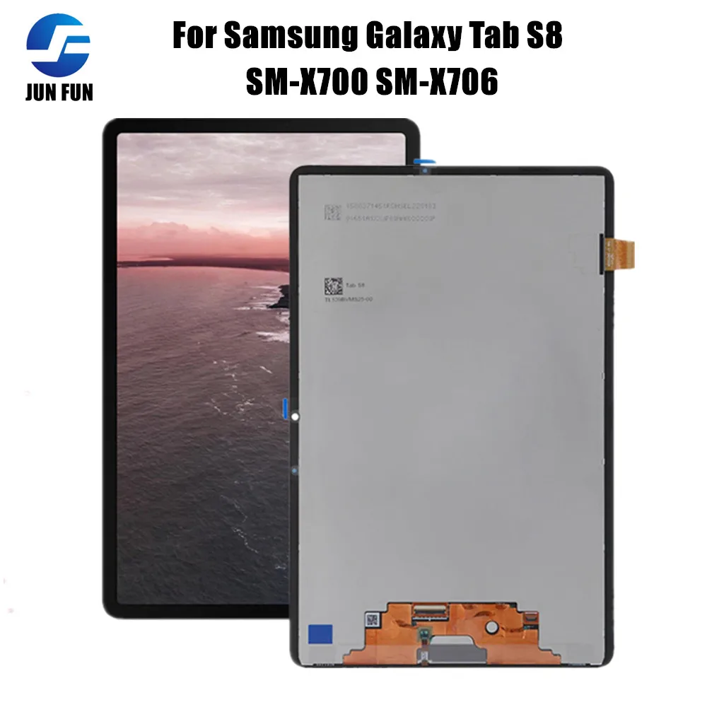 11 inch LCD For Samsung Galaxy Tab S8 SM-X700 X706 X706B X706U X706N LCD Display+Touch Screen Digitizer Assembly