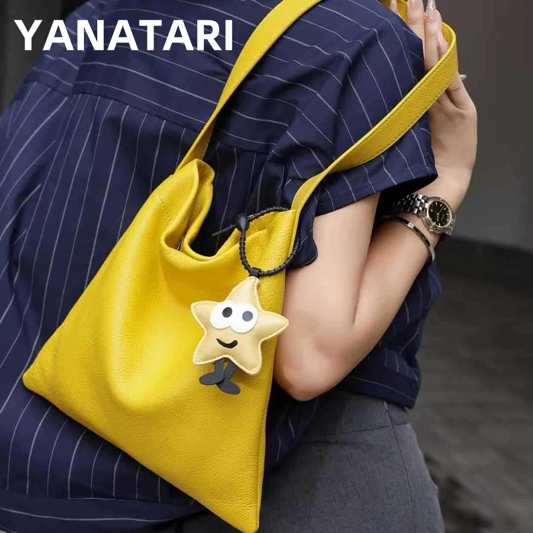 

YANATARI genuine leather Soft leather bag minimalist Crossbody bag women female luxury shoulder bag Fashion handbag