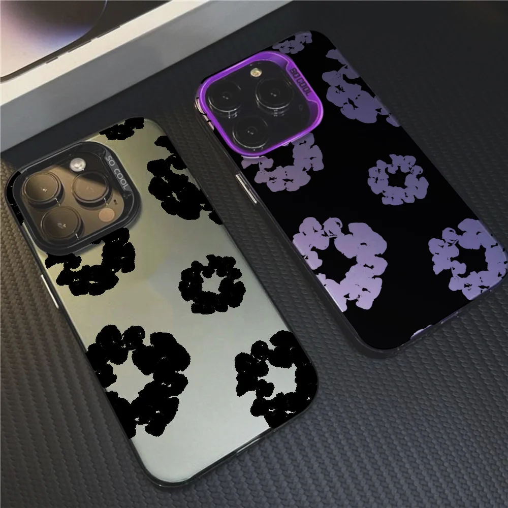 Luxury D-Denims Tears Phone Case For iPhone 17 17e 16e 16 15 14 13 12 11 mini Pro Max XSMAX Air Plus Anti Fall Matte Back Cover