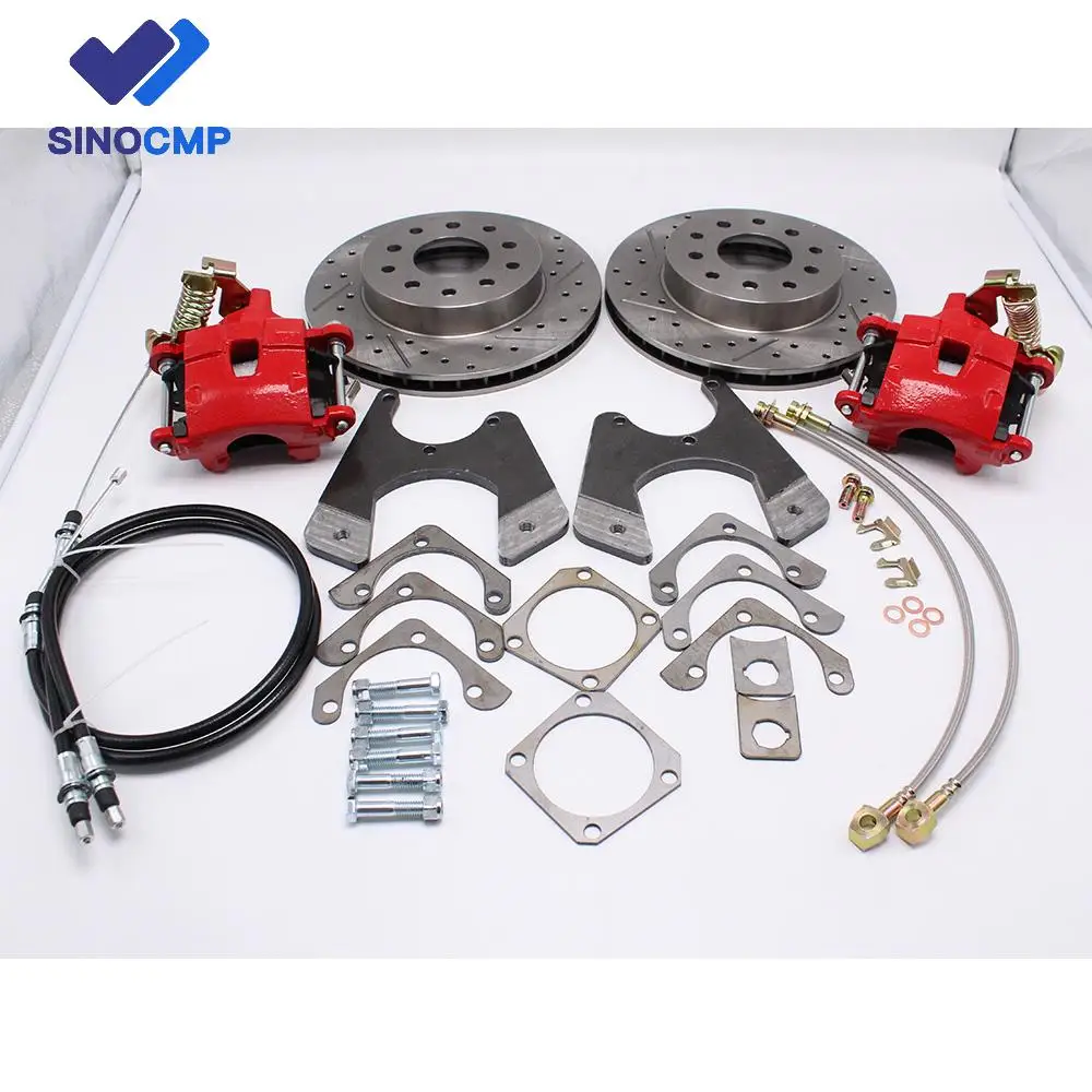 

SI-AT92008 New Bolt Rear End Disc Brake Kit for Buick Skylark Special Chevrolet Camaro Chevelle Malibu Monte Oldsmobile Pontiac