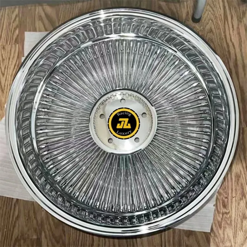 Forged 25 Inch Chrome Spoke Wire Wheels for Old Cars Rims