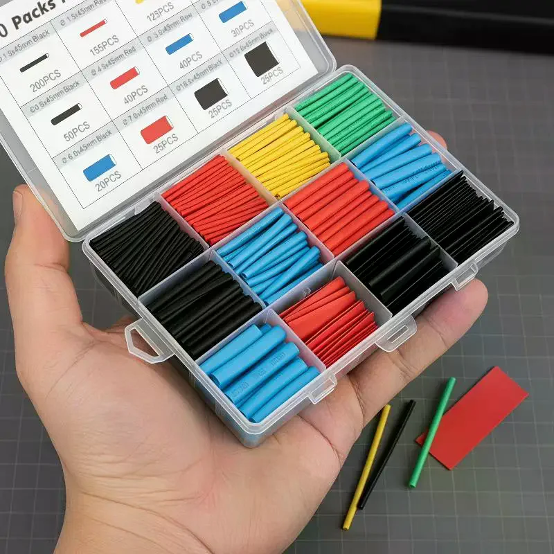 열수축 튜브 키트 방수 내열 전기 절연 슬리브 (자동차 - Heat Shrink Tubing 리뷰 및 가격