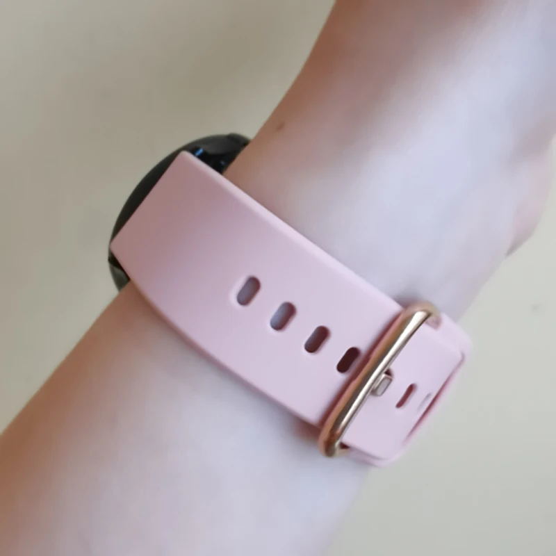 22mm/20mm Strap For Samsung Galaxy Watch 6 5 4 Pro/3/gear s3 frontier/Active 2 Silicone Watchband bracelet Galaxy 4 Classic 46mm