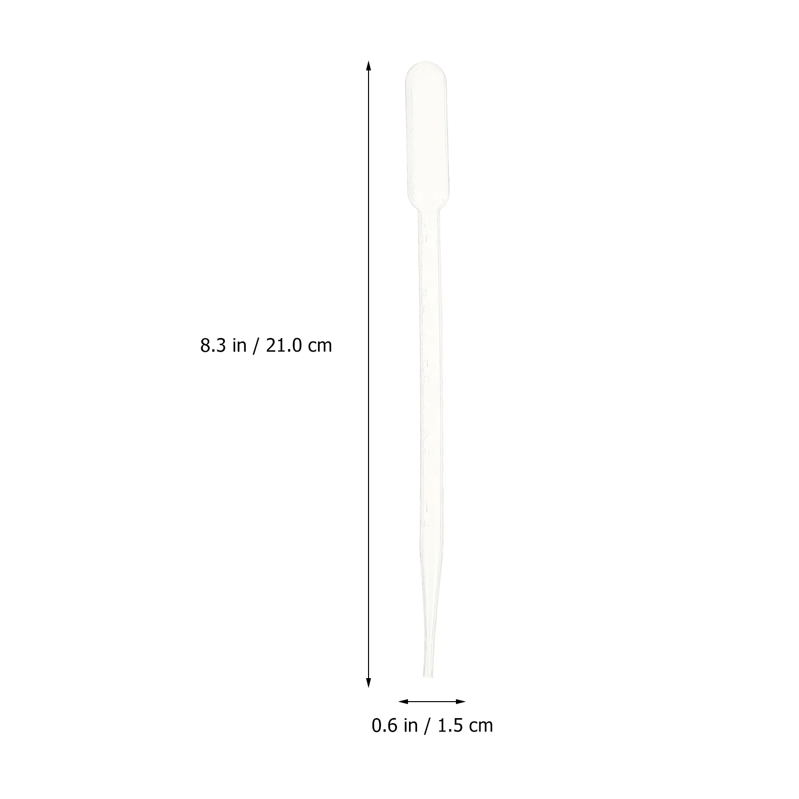 

100 Pcs Transfer Pipette Disposable Dropper Droppers Graduated Tube Drip Chemistry Pipettes Baby