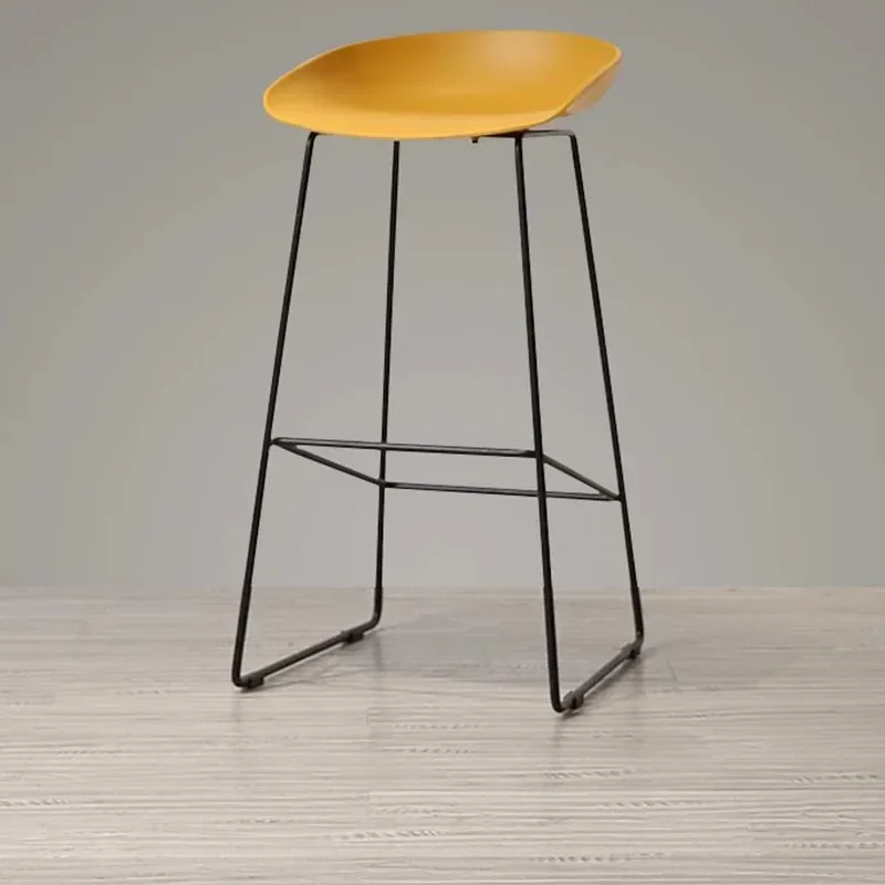 Mobilier de salle à manger en plastique pour barbier, bar de réception européen, piste de piste, designer minimaliste, recommandé