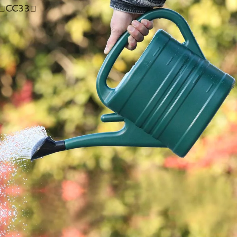 CC33〕5L Plastic Watering Can Garden Essential Watering Can Indoor Outdoor Light Weight Cans Watering Can Family Gardening Garden