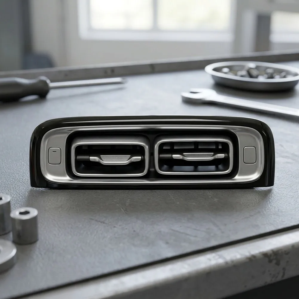 For Daily Driving for Comfort Car Air Vent Outlet S-Class Air Outlet Black Robust ABS Material OEM Specification Match